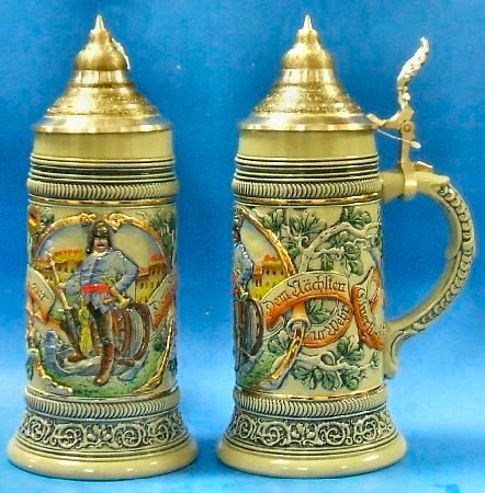 Historical Fire Brigade LE German Beer Stein 1L